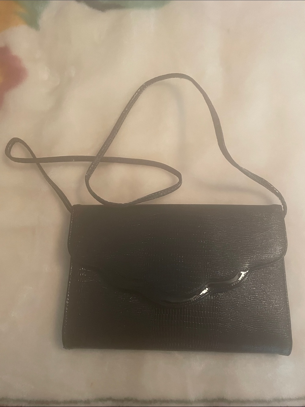 Jaclyn Smith Purse Handbag Black